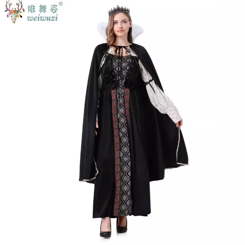Halloween Cosplay Medieval Queen Princess Costume Medieval Renaissance Royal Court Dress Cloak Ball Performance Dress Up Costume
Halloween Cosplay Medieval Queen Princess Costume Medieval Renaissance Royal Court Dress Cloak Ball Performance Dress Up Costume