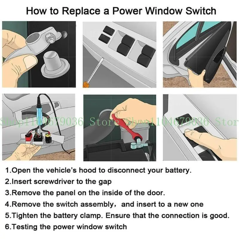 652F Compatible for 6 2014-2015 GKL2-66-350A Auto Power Window Lifter Lock Electric Master Control Switch Push Button Console
652F Compatible for 6 2014-2015 GKL2-66-350A Auto Power Window Lifter Lock Electric Master Control Switch Push Button Console