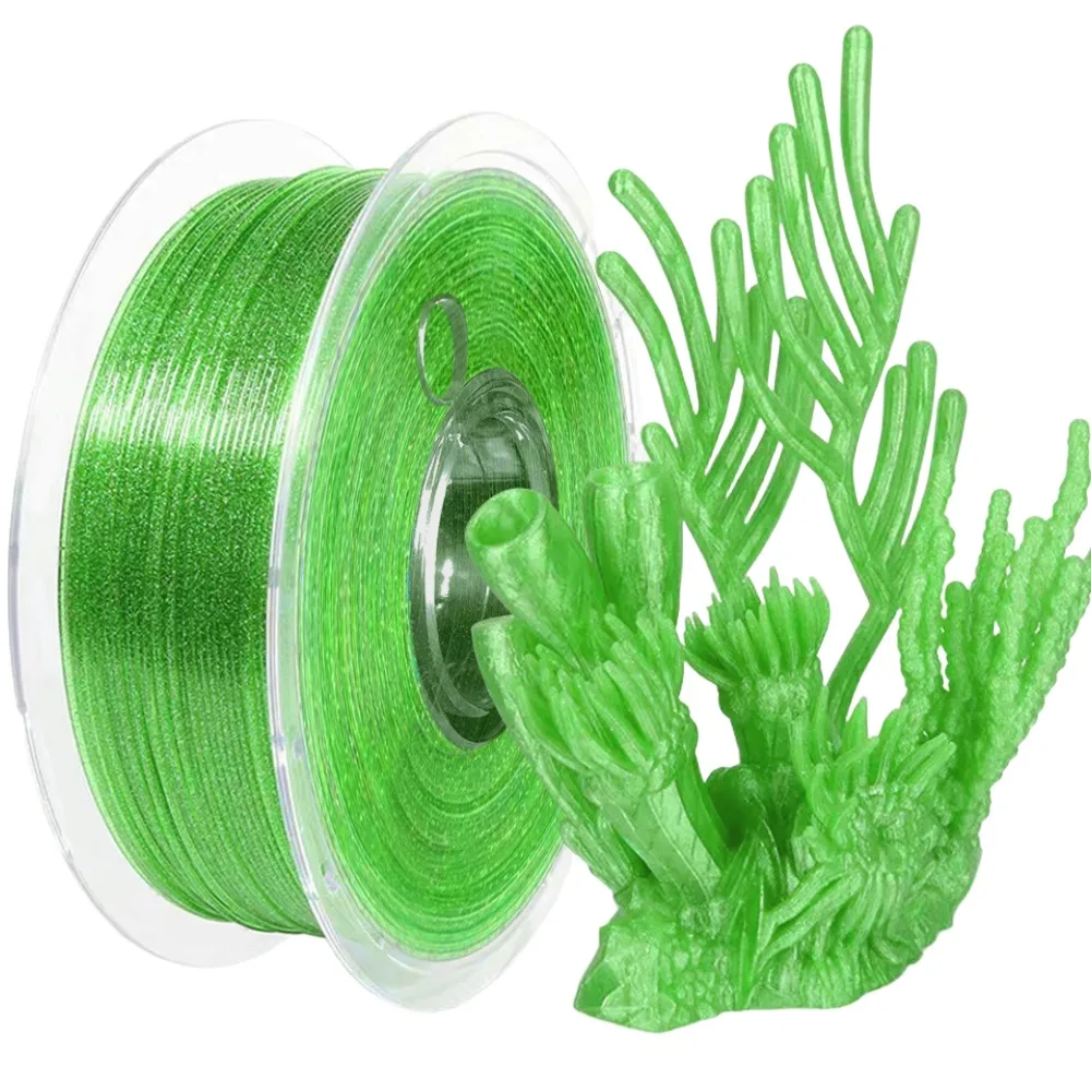 Glitter PETG Filament 1.75mm 1kg/500g/250g 3D Printer Filament Sparkle PETG High Toughness Filament Black Blue Green Red
Glitter PETG Filament 1.75mm 1kg/500g/250g 3D Printer Filament Sparkle PETG High Toughness Filament Black Blue Green Red