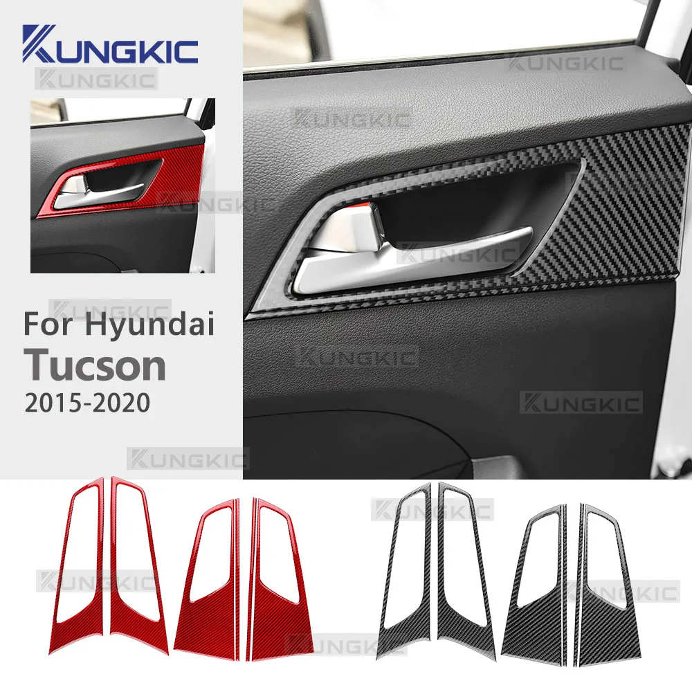 Наклейка из настоящего мягкого карбона для Hyundai Tucson TL/TLE J6 2015-2020, накладка на ручку двери автомобиля, внутренняя отделка
Наклейка из настоящего мягкого карбона для Hyundai Tucson TL/TLE J6 2015-2020, накладка на ручку двери автомобиля, внутренняя отделка