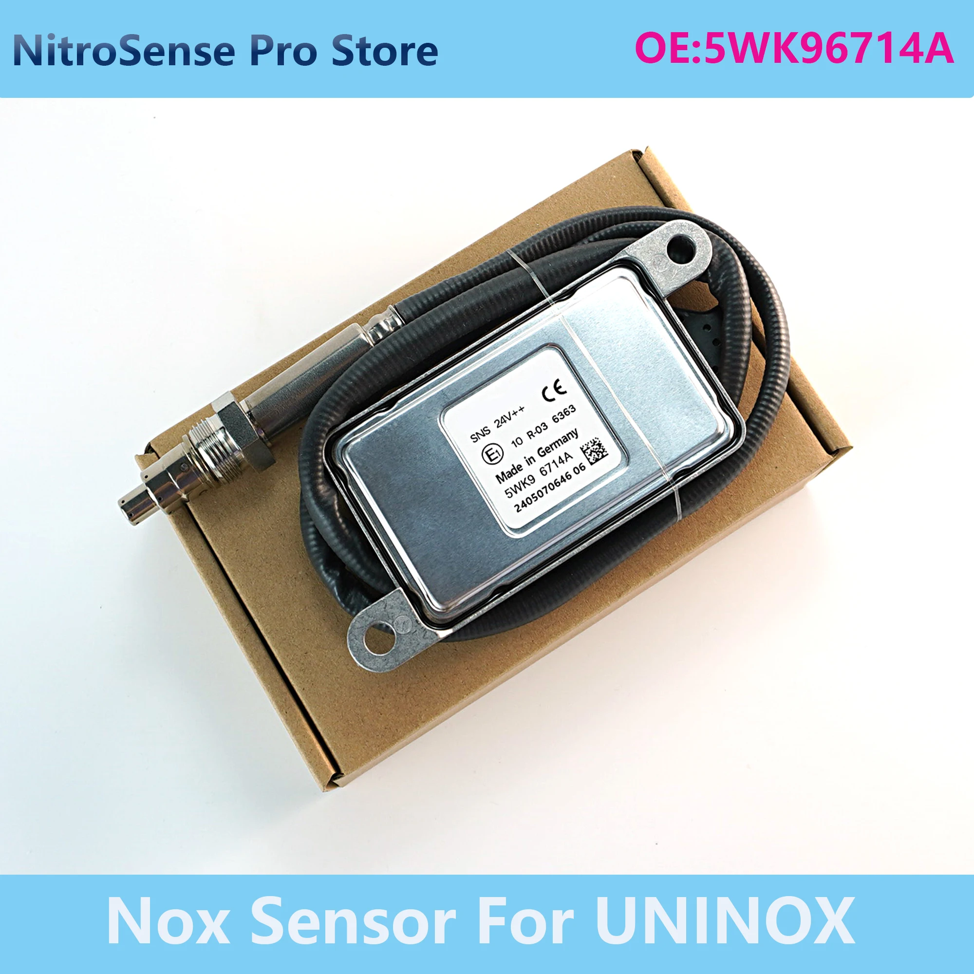 5WK96714A 5WK9 6714A New Nitrogen Oxide Sensor Nox Sensor For UNINOX
5WK96714A 5WK9 6714A New Nitrogen Oxide Sensor Nox Sensor For UNINOX