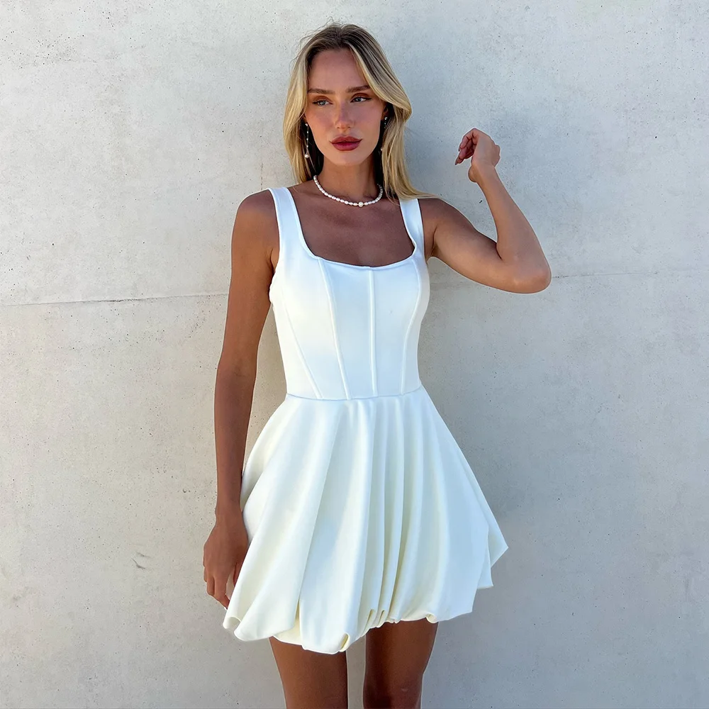Mini Homecoming Dresses White Jersey Tank Sleeveless A Line Short Homecoming Gowns for Ladies 2024 Simple Cocktail Party Dress
Mini Homecoming Dresses White Jersey Tank Sleeveless A Line Short Homecoming Gowns for Ladies 2024 Simple Cocktail Party Dress