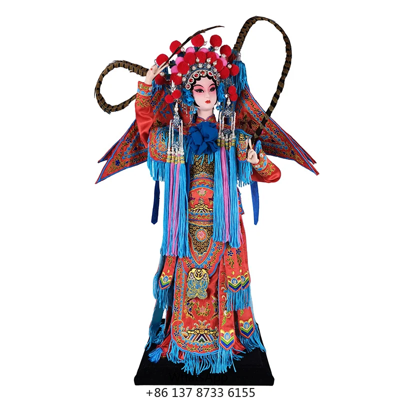 Handmade Beijing Opera Embroidery Silk Doll Chinese Style Novelty Gift For Friends Home Decor For Foreign Affairs Living Room
Handmade Beijing Opera Embroidery Silk Doll Chinese Style Novelty Gift For Friends Home Decor For Foreign Affairs Living Room
