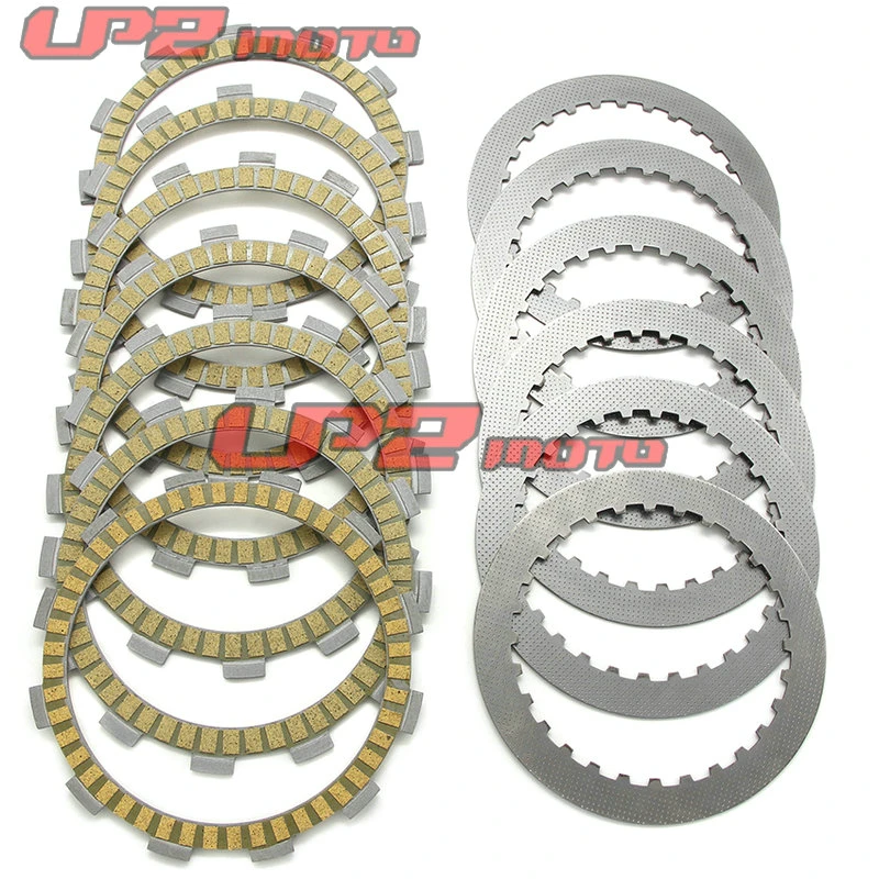 Clutch Friction Plate Discs for Suzuki VL400 Intruder Classic 2001-2012 VS800 Intruder 800 1992-2004 Boulevard S50 2005-2009
Clutch Friction Plate Discs for Suzuki VL400 Intruder Classic 2001-2012 VS800 Intruder 800 1992-2004 Boulevard S50 2005-2009