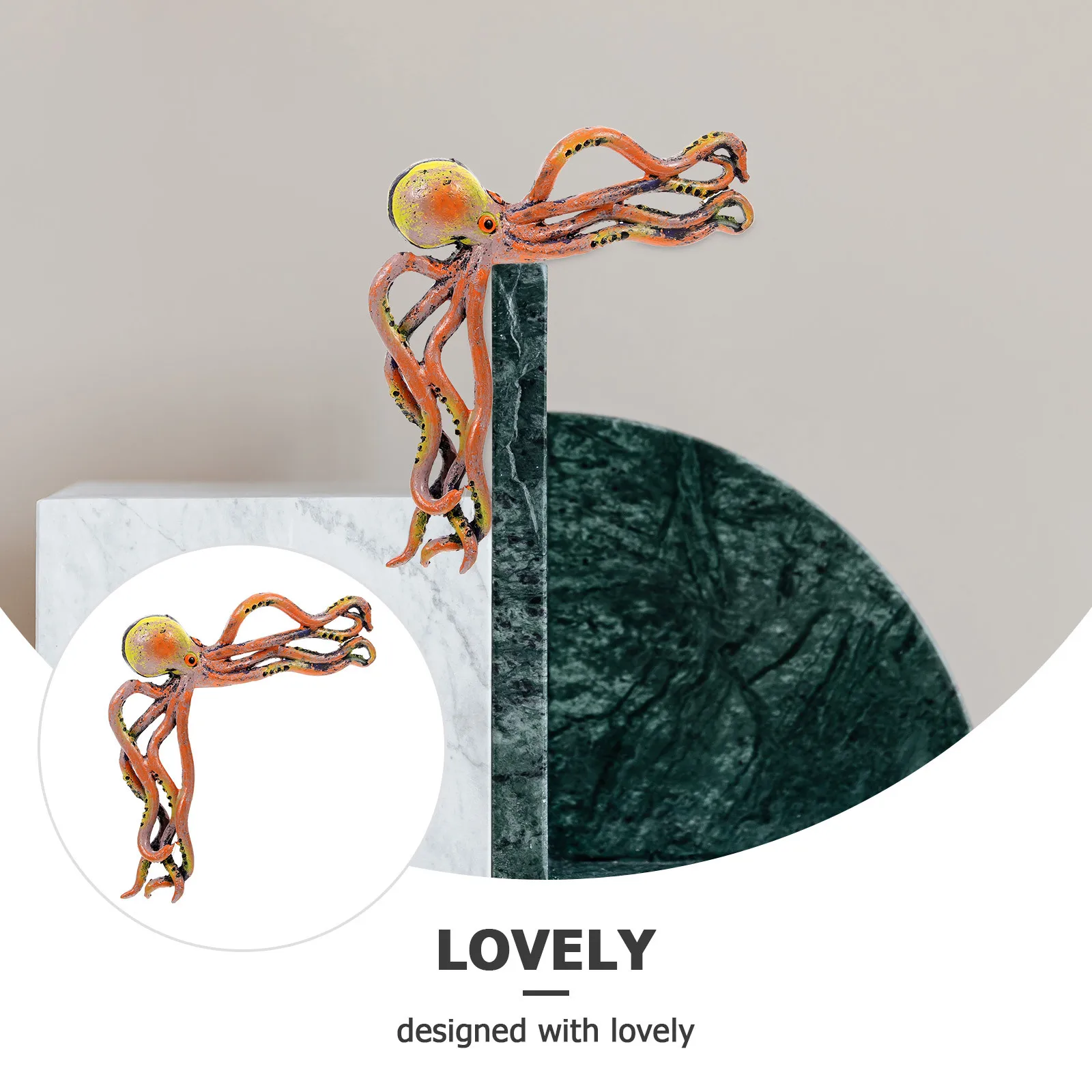 Resin Octopus Ornament Beautiful Resin Crafts Decor Retain Shape Color Long Time Use Home Ornaments Octopus Statue
Resin Octopus Ornament Beautiful Resin Crafts Decor Retain Shape Color Long Time Use Home Ornaments Octopus Statue