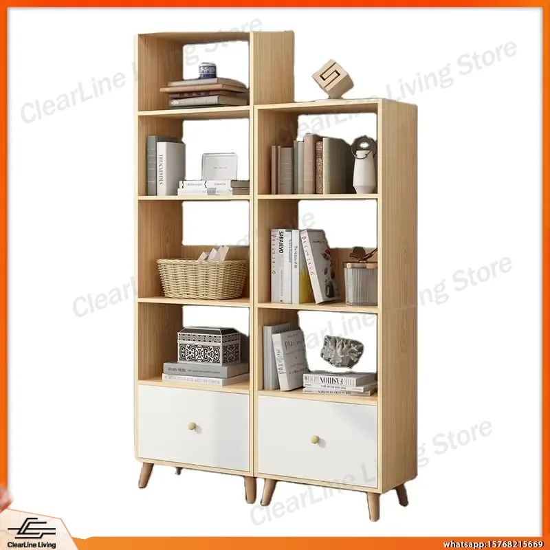 Nordic Bookshelf Floor Standing Bookcase for Living Room Bedroom Study Storage Shelf Simple Modern Minimalist Home Office
Nordic Bookshelf Floor Standing Bookcase for Living Room Bedroom Study Storage Shelf Simple Modern Minimalist Home Office