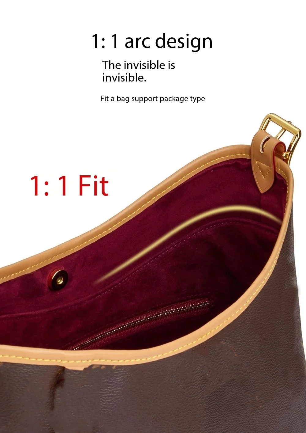 Organizer's carry all inner bag storage small medium inner bag lining anti deformation bag support storage bag
Organizer's carry all inner bag storage small medium inner bag lining anti deformation bag support storage bag