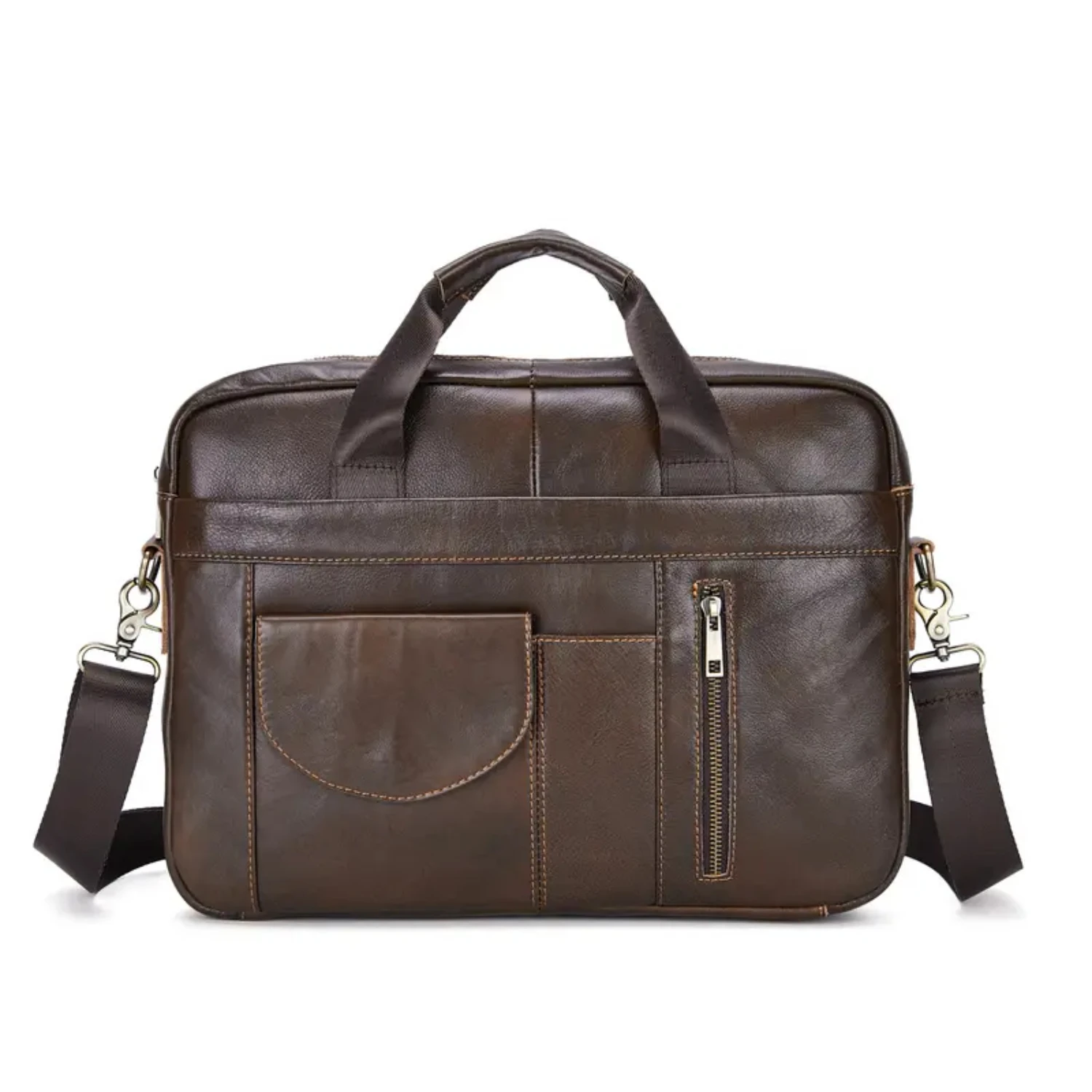 Stylish and fashionable Vintage Genuine Leather Mens One Shoulder Crossbody Bag - Classic 2022 Top Layer Cowhide Briefcase with
Stylish and fashionable Vintage Genuine Leather Mens One Shoulder Crossbody Bag - Classic 2022 Top Layer Cowhide Briefcase with