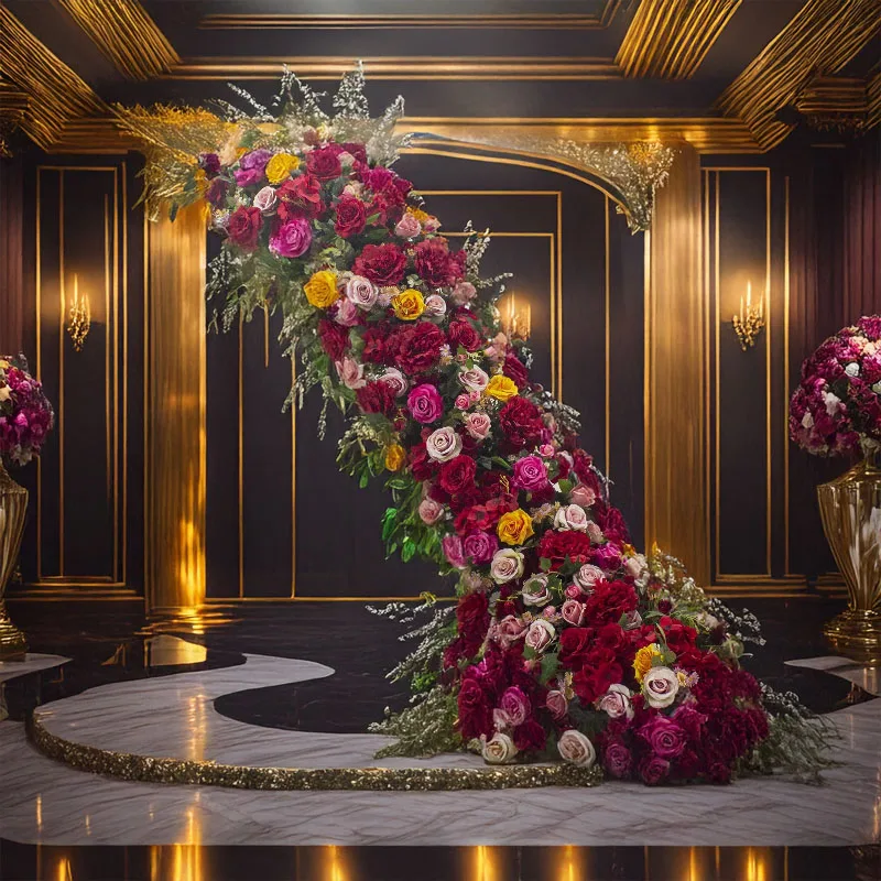 DIA 80CM Red Flower Ball Home Decoration Restaurant Table Flower Wedding Stage Background Decoration Flower Arrangement
DIA 80CM Red Flower Ball Home Decoration Restaurant Table Flower Wedding Stage Background Decoration Flower Arrangement