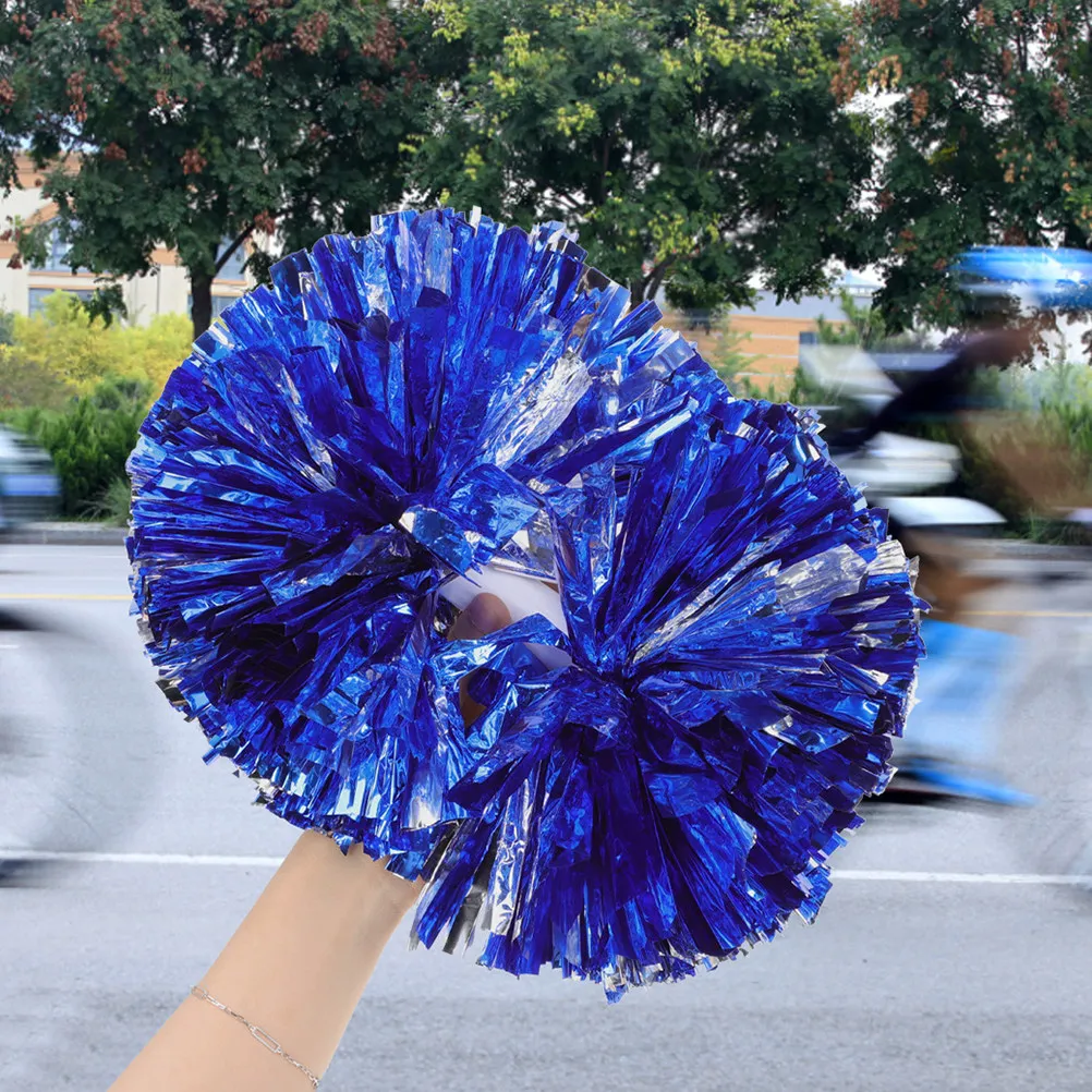 2Pcs Cheerleading Pom Poms Lightweight Pe Cheer Poms for Dance Gymnastics Sports Events School Competitions Portable Reusable
2Pcs Cheerleading Pom Poms Lightweight Pe Cheer Poms for Dance Gymnastics Sports Events School Competitions Portable Reusable