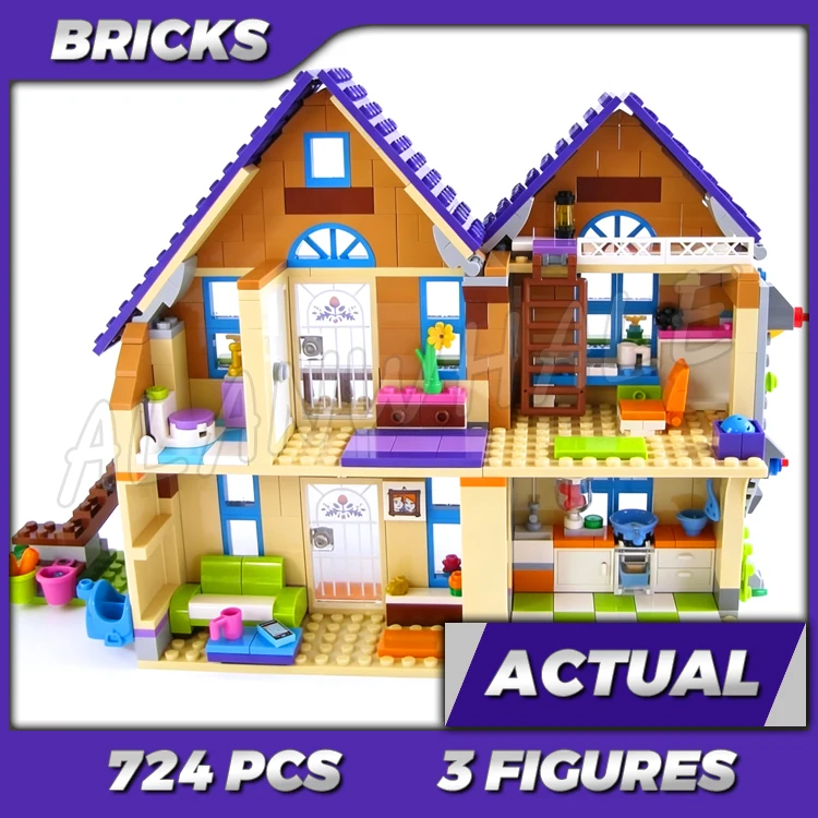 724pcs Friends Heartlake 2-story Cabin-style Mia House Forest Family home 11204 Building Kits sets Compatible with Bricks
724pcs Friends Heartlake 2-story Cabin-style Mia House Forest Family home 11204 Building Kits sets Compatible with Bricks