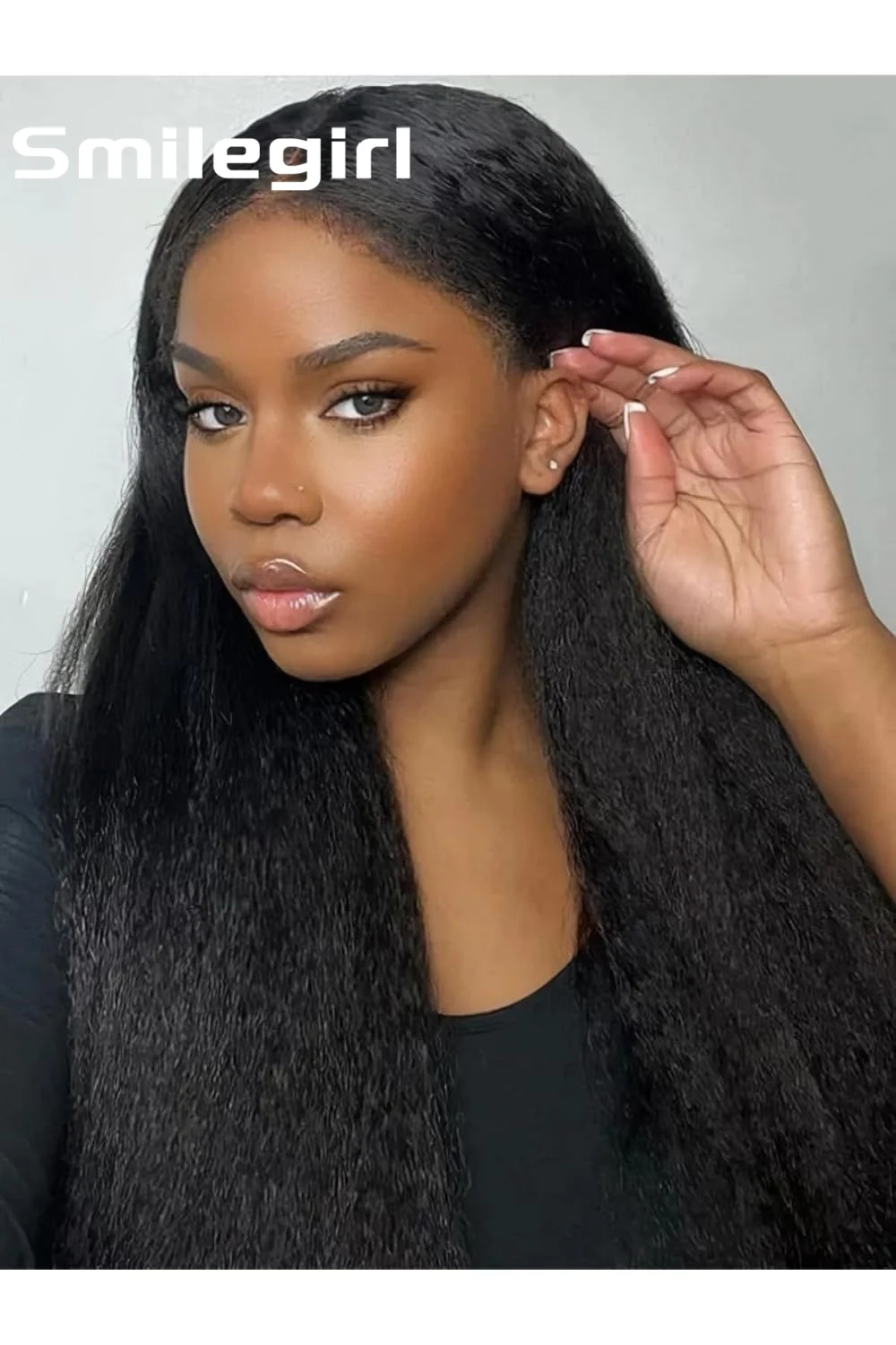 360 Full Lace Human Hair Wig 200 Density Kinky Straight Human Hair Wigs Flexible Fit 3In1 Half Wig With Drawstring Glueless Human Hair Wig
360 Full Lace Human Hair Wig 200 Density Kinky Straight Human Hair Wigs Flexible Fit 3In1 Half Wig With Drawstring Glueless Human Hair Wig