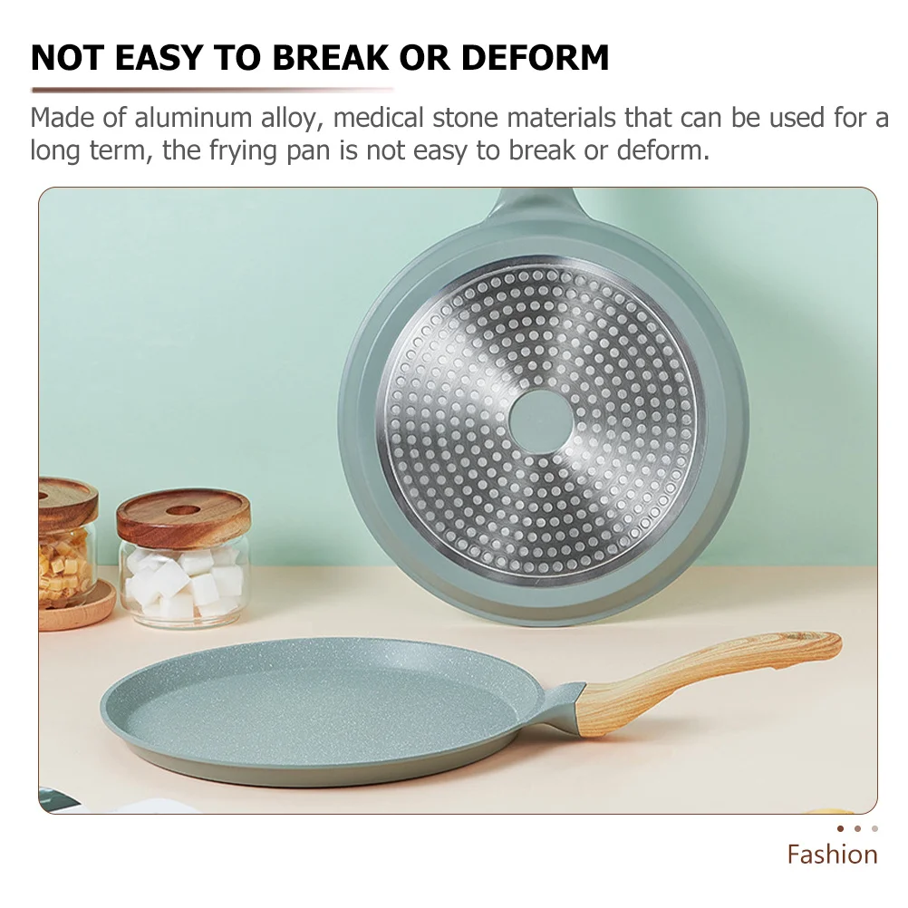 Nonstick Frying Pan Medical Stone Aluminum Alloy Pan for Breakfast Egg Pancake Steak Cooking Induction Kitchen
Nonstick Frying Pan Medical Stone Aluminum Alloy Pan for Breakfast Egg Pancake Steak Cooking Induction Kitchen
