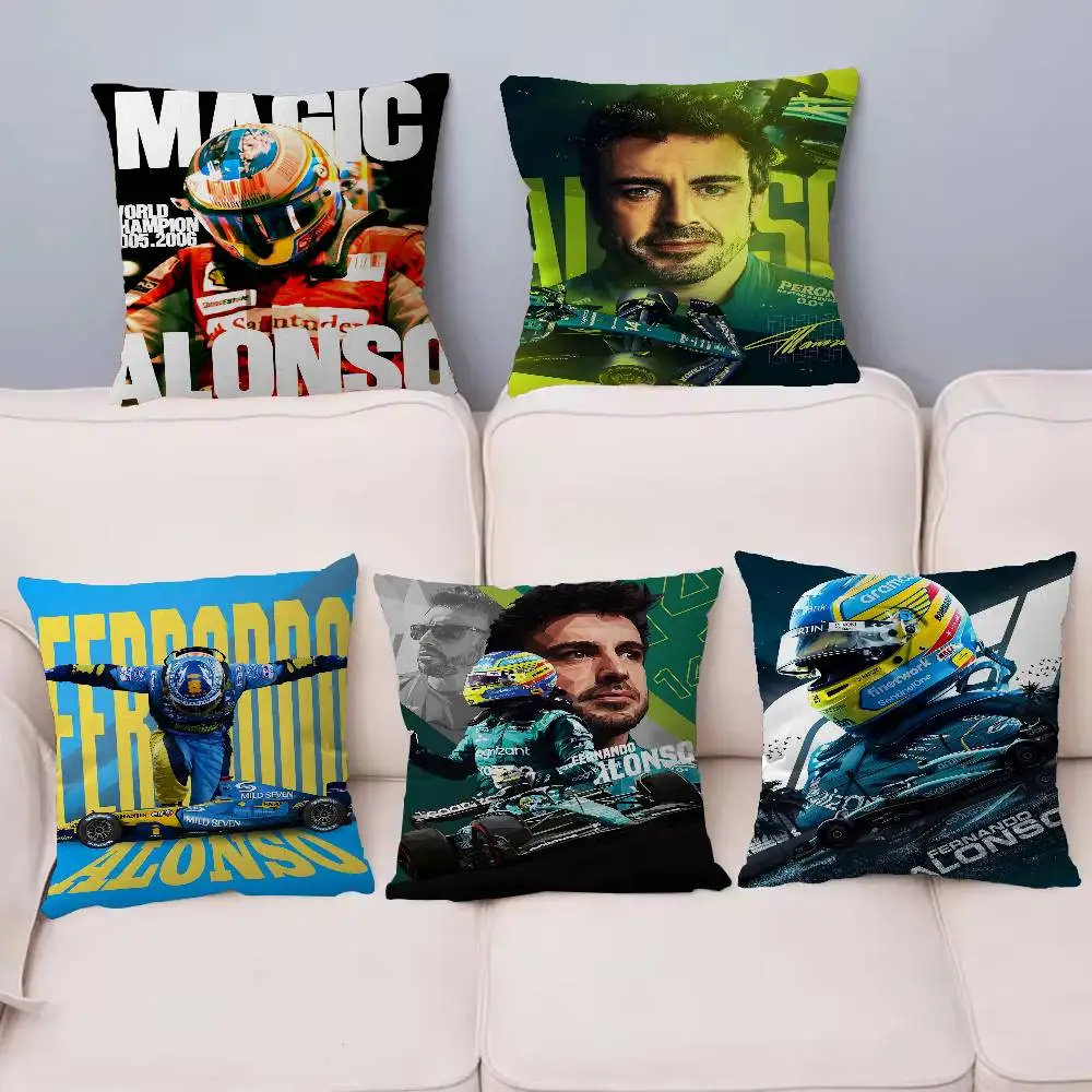 F1 Racing Driver Fernando Alonso Pillow Cushion Cover Pillowcase Living Room Sofa Home Decor Customized
F1 Racing Driver Fernando Alonso Pillow Cushion Cover Pillowcase Living Room Sofa Home Decor Customized
