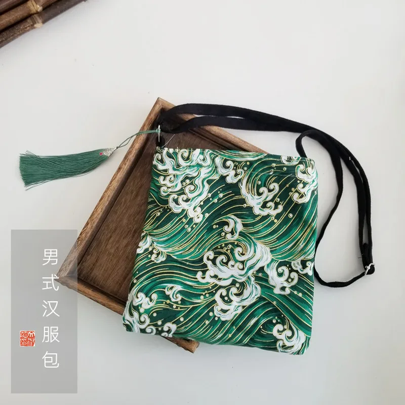 Сумка Han Elements Hanfu с диагональными плечами и кисточками в античном стиле, тканевый рюкзак на одно плечо, парный древний костюм
Сумка Han Elements Hanfu с диагональными плечами и кисточками в античном стиле, тканевый рюкзак на одно плечо, парный древний костюм