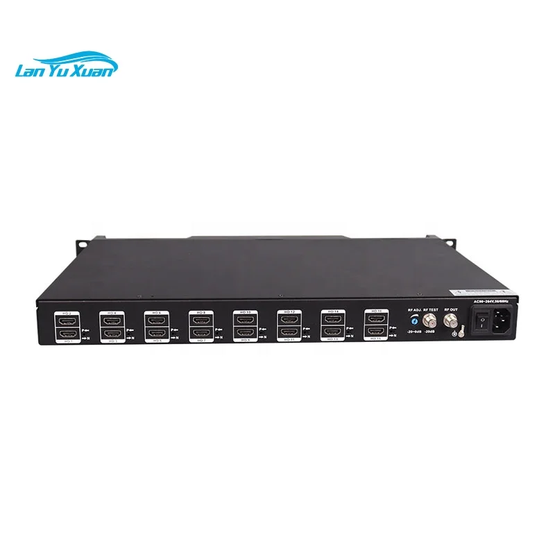 16 in 1 Agile Channel Analog Modulator with PAL B/G NTSC Modulation Modulator
16 in 1 Agile Channel Analog Modulator with PAL B/G NTSC Modulation Modulator
