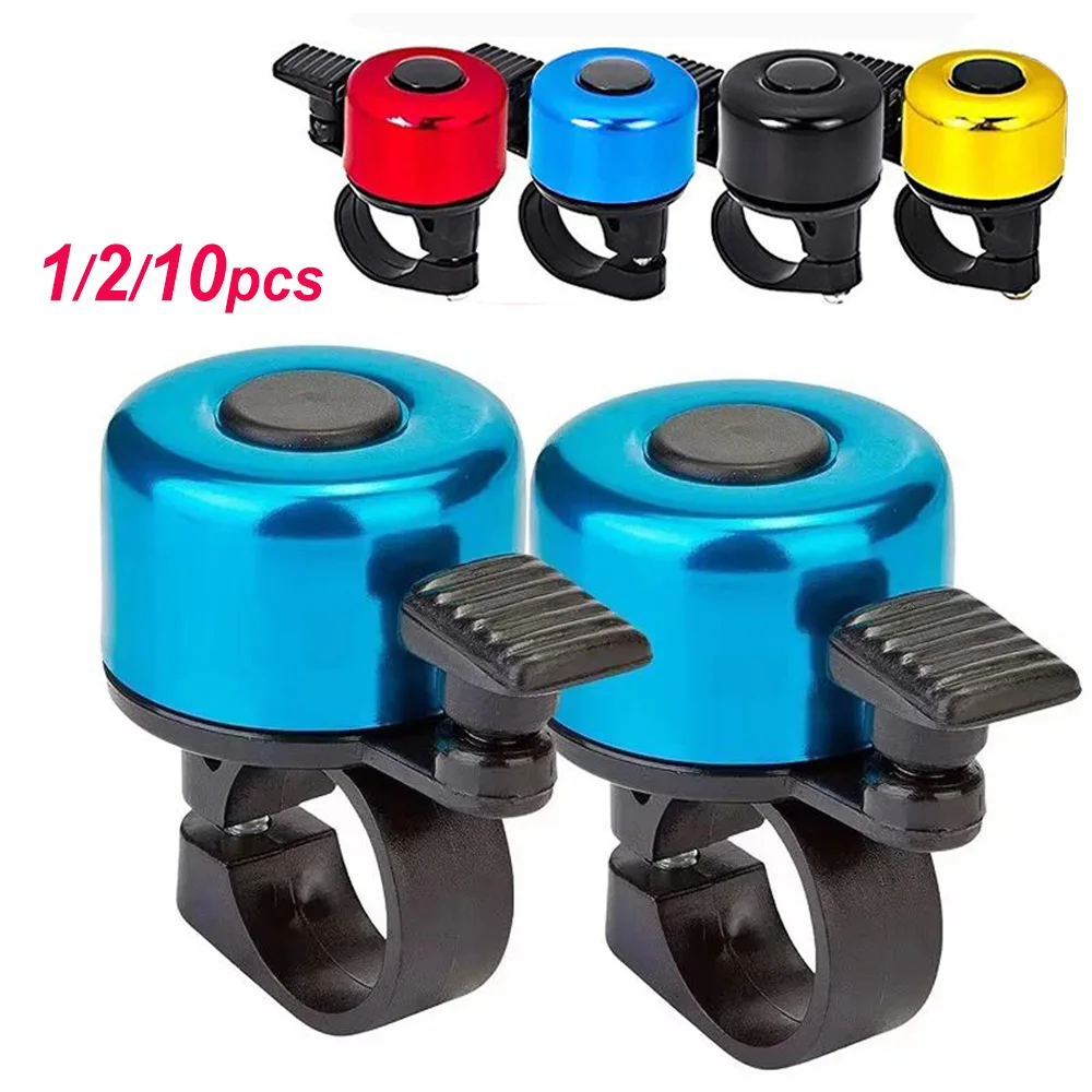 1/2/10pcs Bicycle Bell Aluminum Alloy Road MTB Bike Safety Warning Alarm Cycling Handlebar Bell Ring Horn Cycling Accessories
1/2/10pcs Bicycle Bell Aluminum Alloy Road MTB Bike Safety Warning Alarm Cycling Handlebar Bell Ring Horn Cycling Accessories