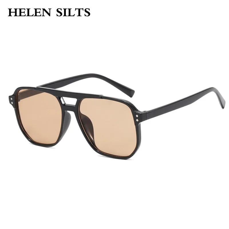 Fashion Double Bridges SquareWomen Pilot Sunglasses Retro Men Blue Yellow Shades UV400 Trending Sun Glasses 
Fashion Double Bridges SquareWomen Pilot Sunglasses Retro Men Blue Yellow Shades UV400 Trending Sun Glasses