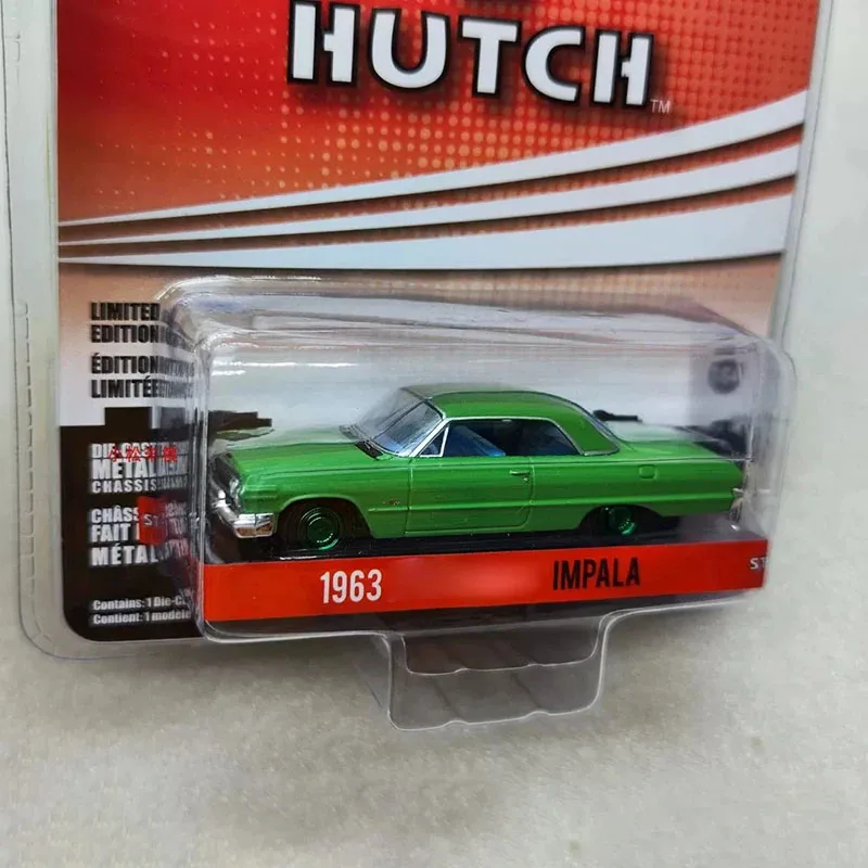 Модель автомобиля Greenlight 1:64, литая под давлением, 1963 Impala Green Machine, классика, сувенир для взрослых, подарок, хобби и игрушки
Модель автомобиля Greenlight 1:64, литая под давлением, 1963 Impala Green Machine, классика, сувенир для взрослых, подарок, хобби и игрушки