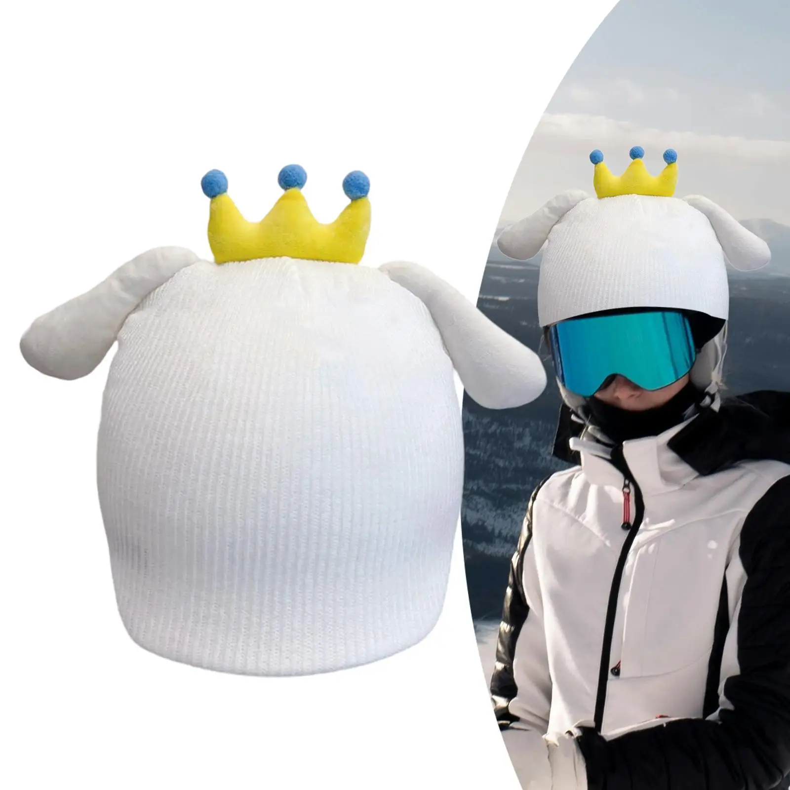 Ski Helmet Cover Weather Resistant with Ears Knitted Beanie Snowboard Helmet Cover for Riding Gifts Skiing Outdoor Double Board
Ski Helmet Cover Weather Resistant with Ears Knitted Beanie Snowboard Helmet Cover for Riding Gifts Skiing Outdoor Double Board