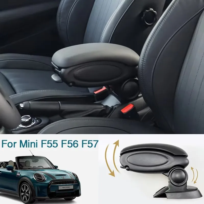 Для BMW MINI Cooper JCW F55 F56 F57 автомобильный подлокотник с центральным управлением, чехол для хранения сиденья, оригинальные аксессуары для модификации интерьера
Для BMW MINI Cooper JCW F55 F56 F57 автомобильный подлокотник с центральным управлением, чехол для хранения сиденья, оригинальные аксессуары для модификации интерьера