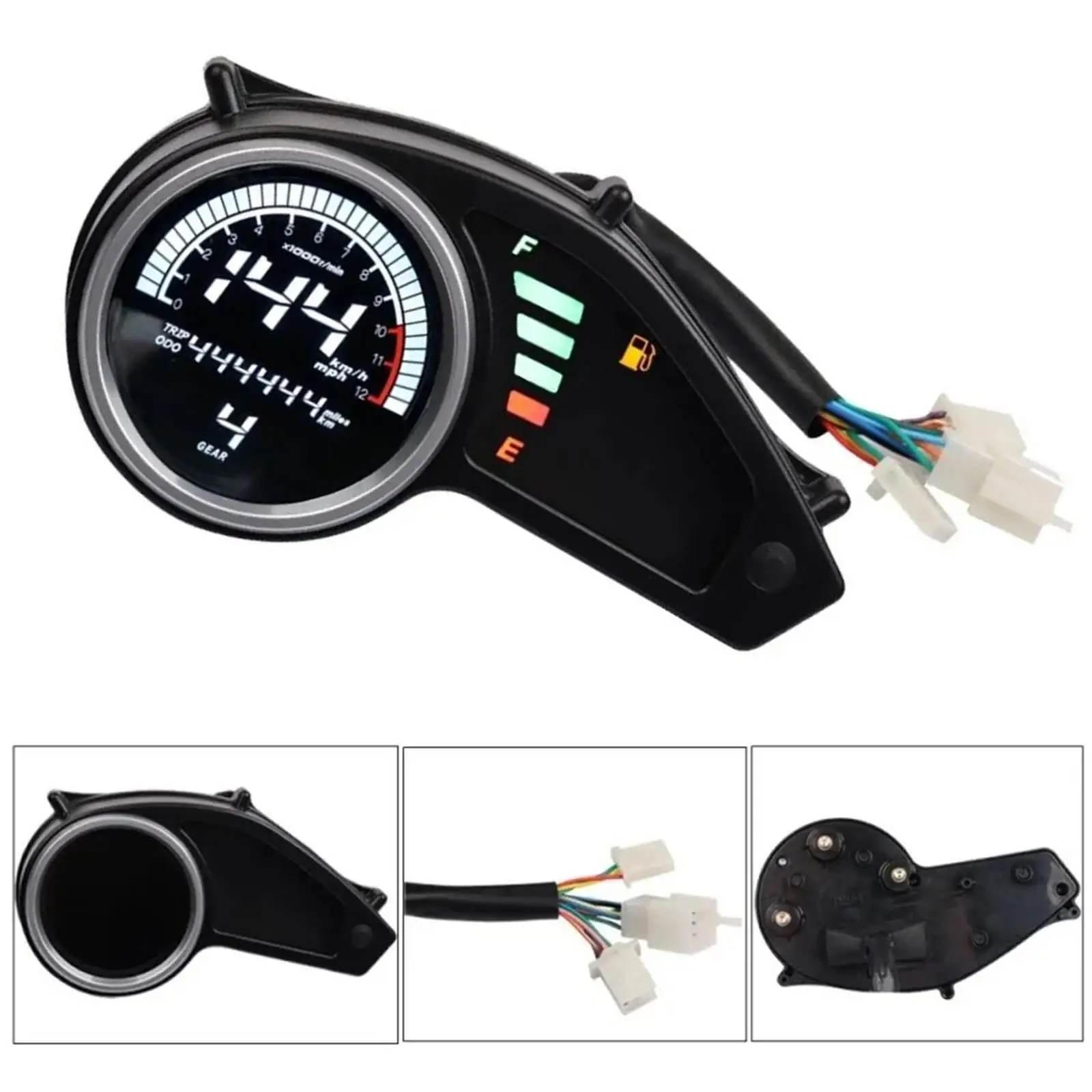 Мотоциклетный спидометр, цифровой светодиодный одометр, приборная панель для мотоцикла
Мотоциклетный спидометр, цифровой светодиодный одометр, приборная панель для мотоцикла