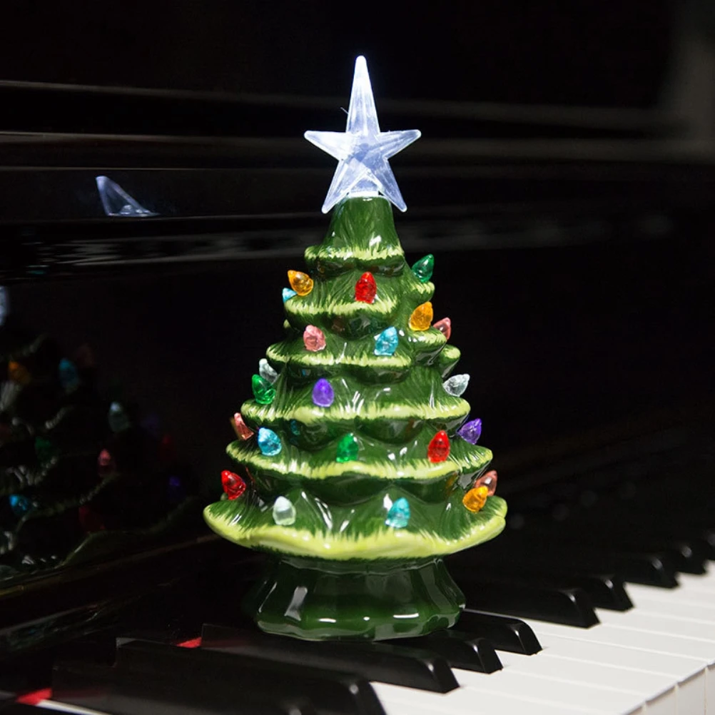 Christmas Lights 18.8cm Lighted Ceramic Christmas Tree Christmas Tabletop Decorations Christmas Lights Decorative Light Ornament
Christmas Lights 18.8cm Lighted Ceramic Christmas Tree Christmas Tabletop Decorations Christmas Lights Decorative Light Ornament