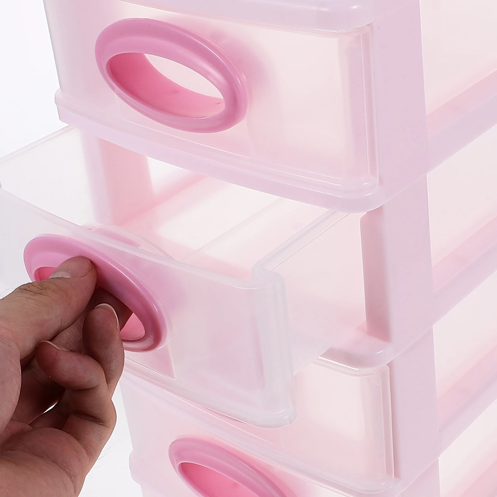 Pink 5-layer Drawer Storage Cabinet Desktop Organizers PP Material File Holder Tidy Box Office Supplies
Pink 5-layer Drawer Storage Cabinet Desktop Organizers PP Material File Holder Tidy Box Office Supplies