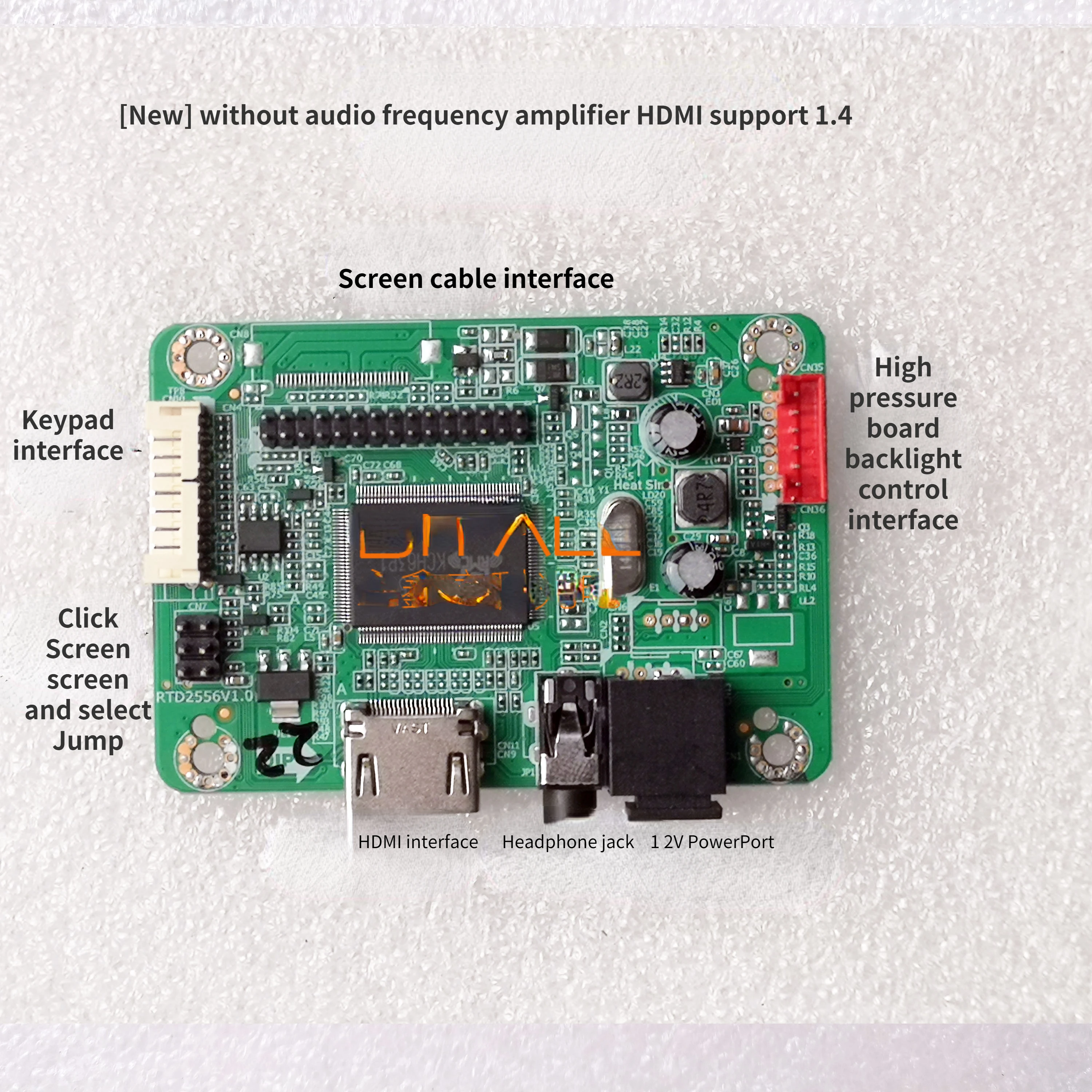Pcb800661 Single HDMI Driver Board HDMI to LVDS Adapter Board LCD Driver Board Display Board
Pcb800661 Single HDMI Driver Board HDMI to LVDS Adapter Board LCD Driver Board Display Board
