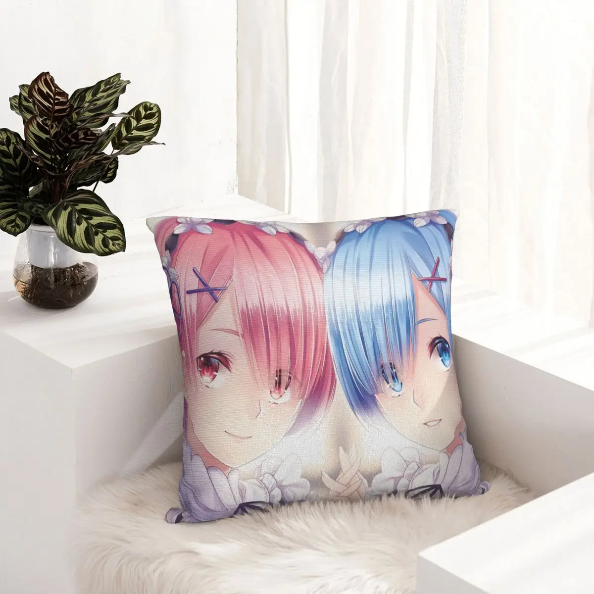 Ram And Rem Re Zero Subaru Natsuki Anime pillowcase printed cushion cover sofa waist pillow pillow cover
Ram And Rem Re Zero Subaru Natsuki Anime pillowcase printed cushion cover sofa waist pillow pillow cover