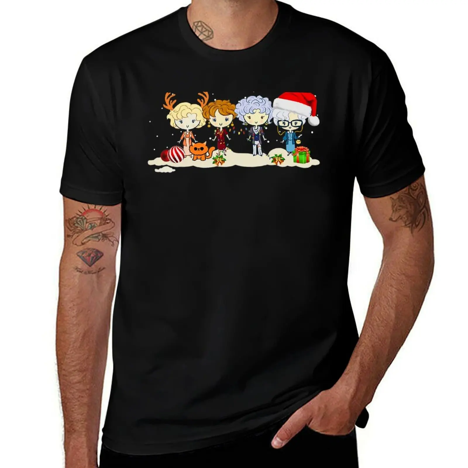 Merry Christmas Golden Hat Santa Xmas Snow For Woman T-Shirt cotton man t-shirts anime stuff mens t shirts
Merry Christmas Golden Hat Santa Xmas Snow For Woman T-Shirt cotton man t-shirts anime stuff mens t shirts