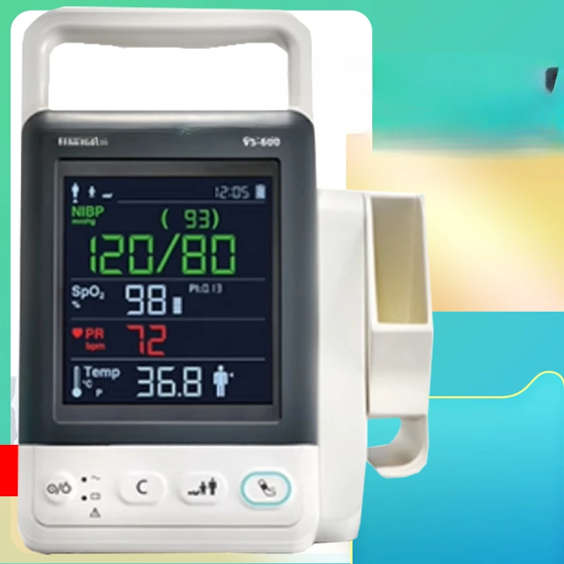 Portable vital sign monitoring instrument for household monitoring of blood oxygen saturation
Portable vital sign monitoring instrument for household monitoring of blood oxygen saturation