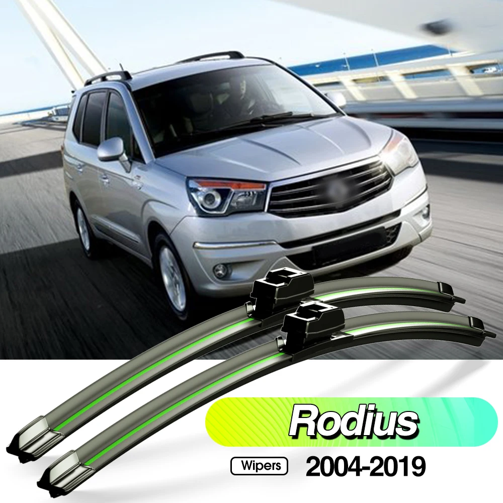 For Ssangyong Rodius 1 2 2004-2019 2pcs Front Windshield Wiper Blades Windscreen Window Accessories 2009 2012 2013 2017 2018
For Ssangyong Rodius 1 2 2004-2019 2pcs Front Windshield Wiper Blades Windscreen Window Accessories 2009 2012 2013 2017 2018