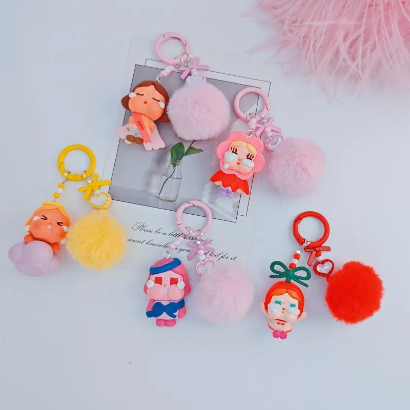 New Mini Crybaby Keychain Cartoon Creative Three-Dimensional Doll Schoolbag Pendant Car Key Chain Women and Men Gifts
New Mini Crybaby Keychain Cartoon Creative Three-Dimensional Doll Schoolbag Pendant Car Key Chain Women and Men Gifts