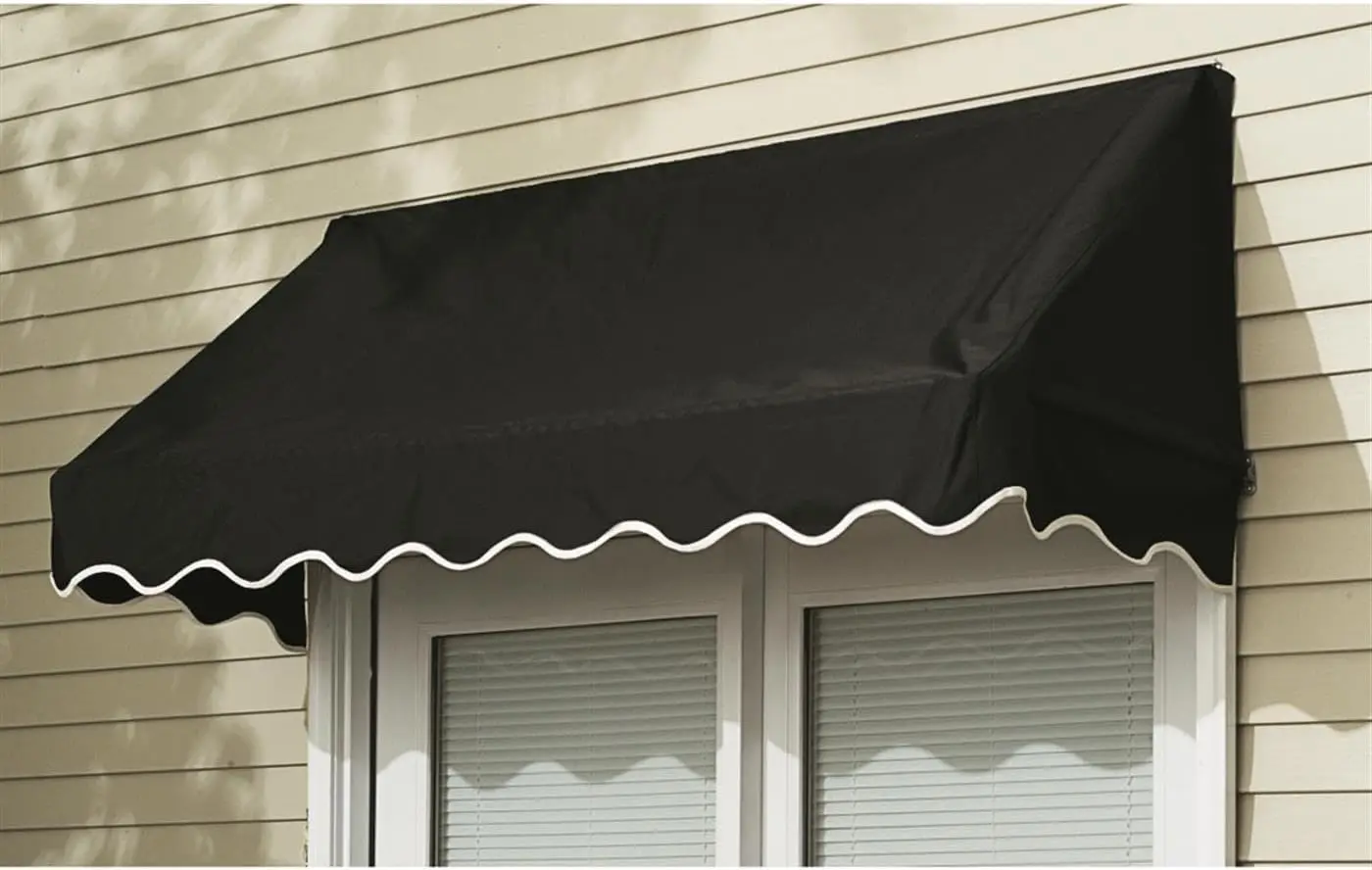 4' Outdoor Window Door Awning Sun Shade Canopy Patio Cover in Black
4' Outdoor Window Door Awning Sun Shade Canopy Patio Cover in Black