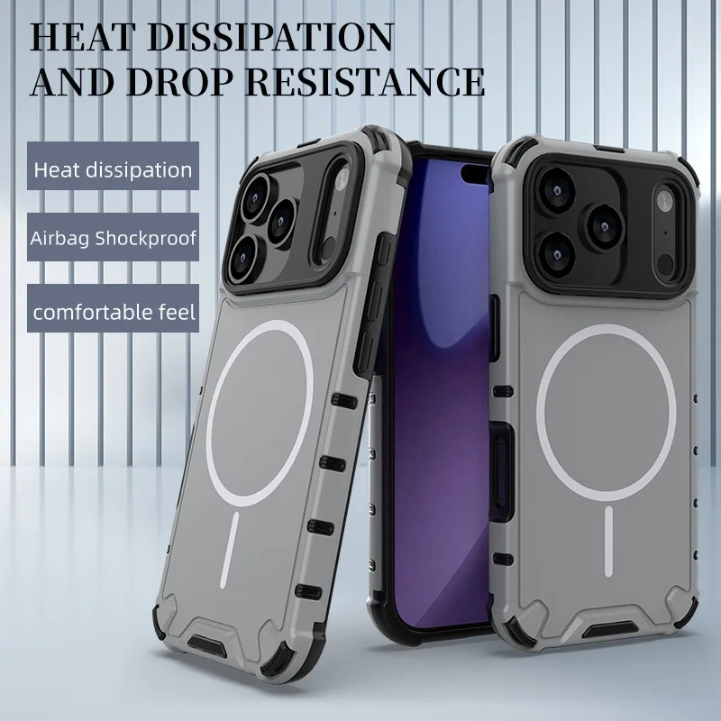 Anti vibration protective case suitable for iPhone 17 16 15 14 13 12 11 Pro Max Plus magnetic wireless charging matte phone case
Anti vibration protective case suitable for iPhone 17 16 15 14 13 12 11 Pro Max Plus magnetic wireless charging matte phone case