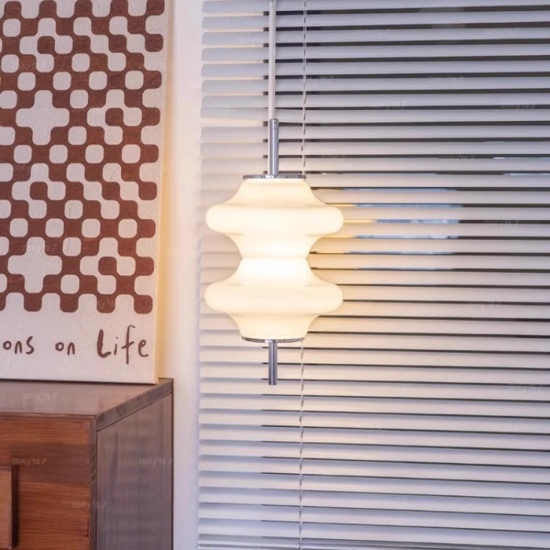 Danish Bauhaus Glass Pendant Light LED Aisle Bedroom Bedside Restaurant Bar Counter Cafe Study Medieval Atmosphere Hanging Lamps
Danish Bauhaus Glass Pendant Light LED Aisle Bedroom Bedside Restaurant Bar Counter Cafe Study Medieval Atmosphere Hanging Lamps