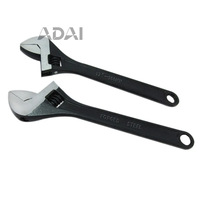 Доступны черные регулируемые ключи размерами 8, 10, 12, 15 и 18 дюймов.
Доступны черные регулируемые ключи размерами 8, 10, 12, 15 и 18 дюймов.