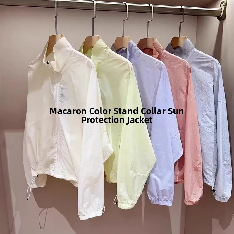 Легкая дышащая женская уличная кожа irt Jaet с защитой от ультрафиолета UPF50+ Солнцезащитный крем Faionable Summer Long Sve Stand ...
Легкая дышащая женская уличная кожа irt Jaet с защитой от ультрафиолета UPF50+ Солнцезащитный крем Faionable Summer Long Sve Stand ...