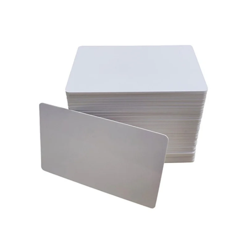 100PCs cr80 30mil sublimation printable PVC plastic white blank card for thermal printer
100PCs cr80 30mil sublimation printable PVC plastic white blank card for thermal printer