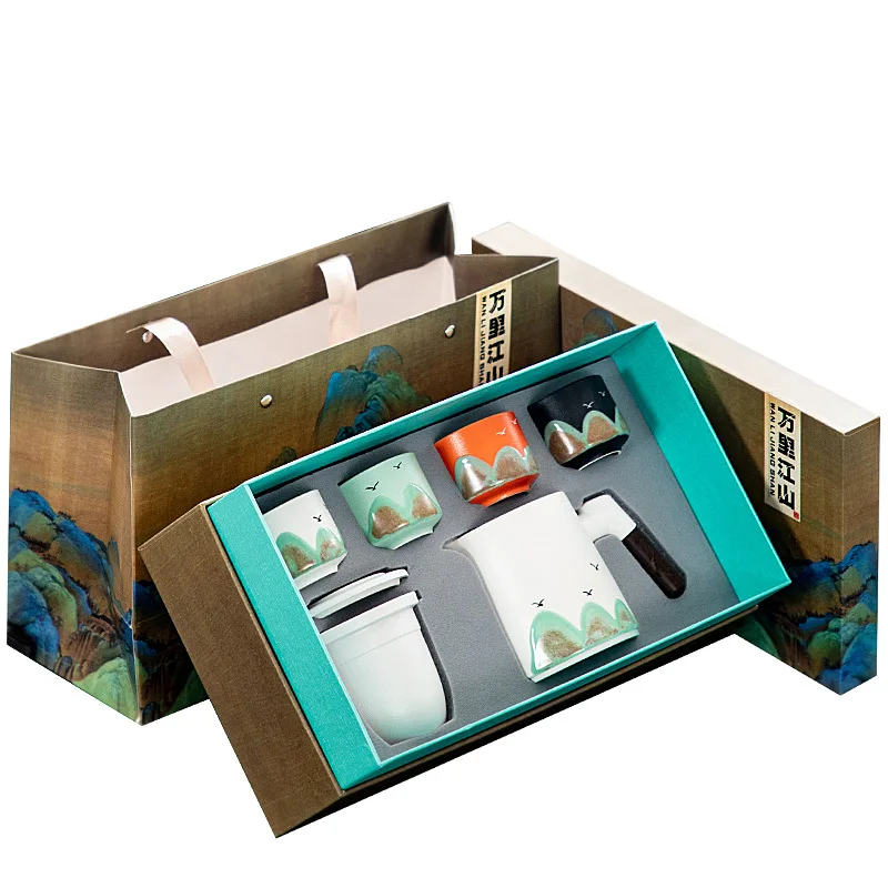 CX Travel Tea Set Portable Kuaike Cup Ceramic Business Event Souvenir
CX Travel Tea Set Portable Kuaike Cup Ceramic Business Event Souvenir