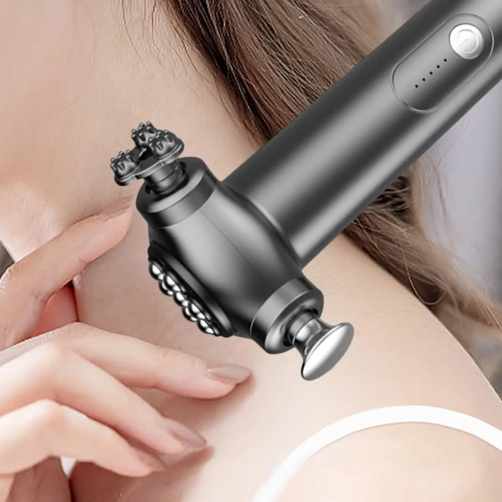 Electric Massager Small Compact 3 Heads Fascia Massage Electric Deep Tissue Back Massager for Legs Waist Body Dad Mom Adults
Electric Massager Small Compact 3 Heads Fascia Massage Electric Deep Tissue Back Massager for Legs Waist Body Dad Mom Adults