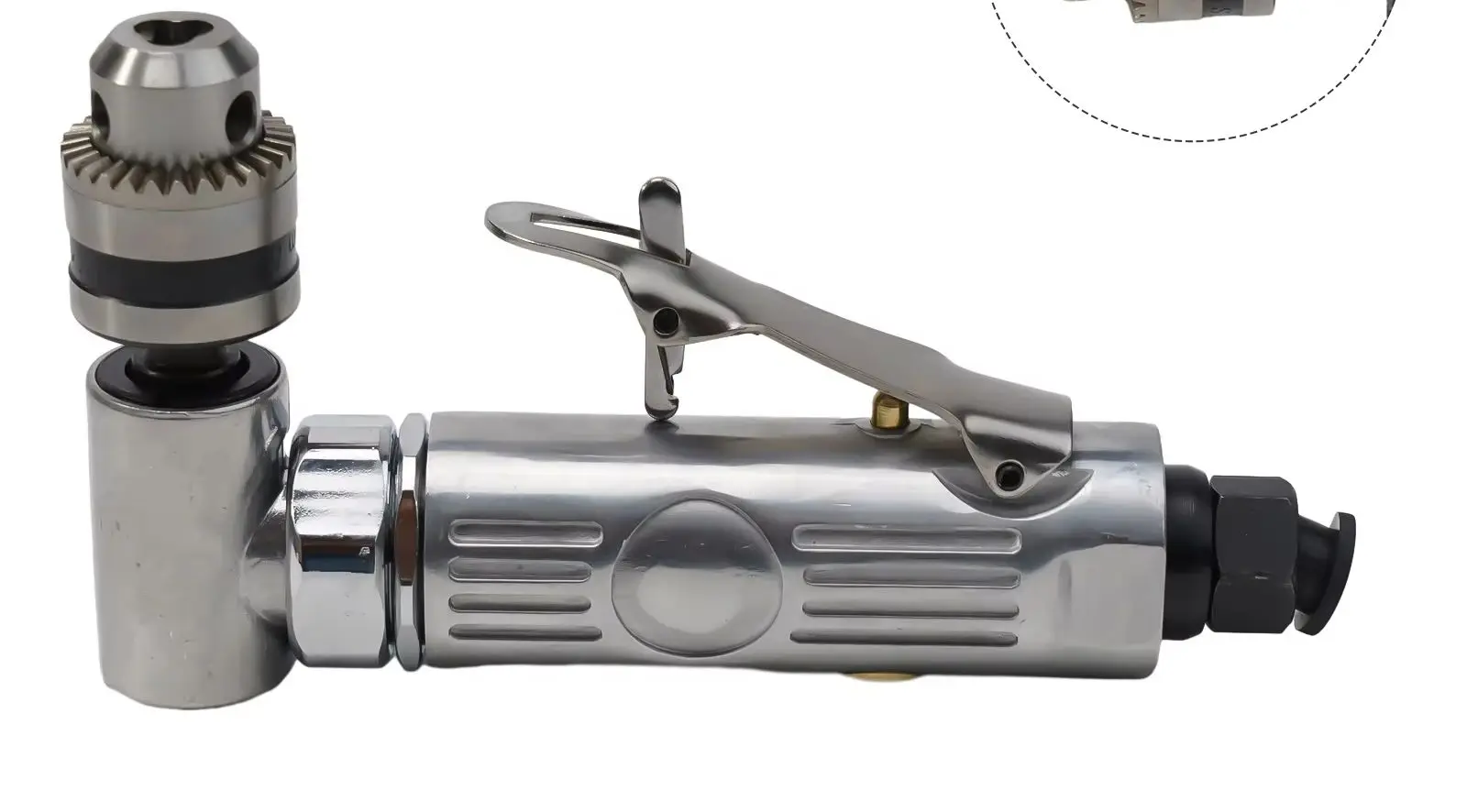1/4-inch High-Speed 90° Elbow Pneumatic Right-Angle Grinder. Speed: 15000rpm. Approx. 155x87mm. Comes With A Wrench.
1/4-inch High-Speed 90° Elbow Pneumatic Right-Angle Grinder. Speed: 15000rpm. Approx. 155x87mm. Comes With A Wrench.