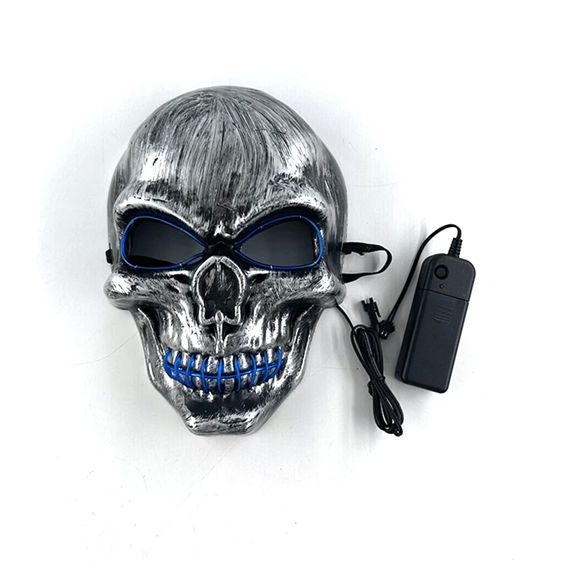 Skull Full Face Mask Halloween Cosplay Horror Light Emitting Diode Mask 10 Monochrome Optional Party Glow Mask
Skull Full Face Mask Halloween Cosplay Horror Light Emitting Diode Mask 10 Monochrome Optional Party Glow Mask