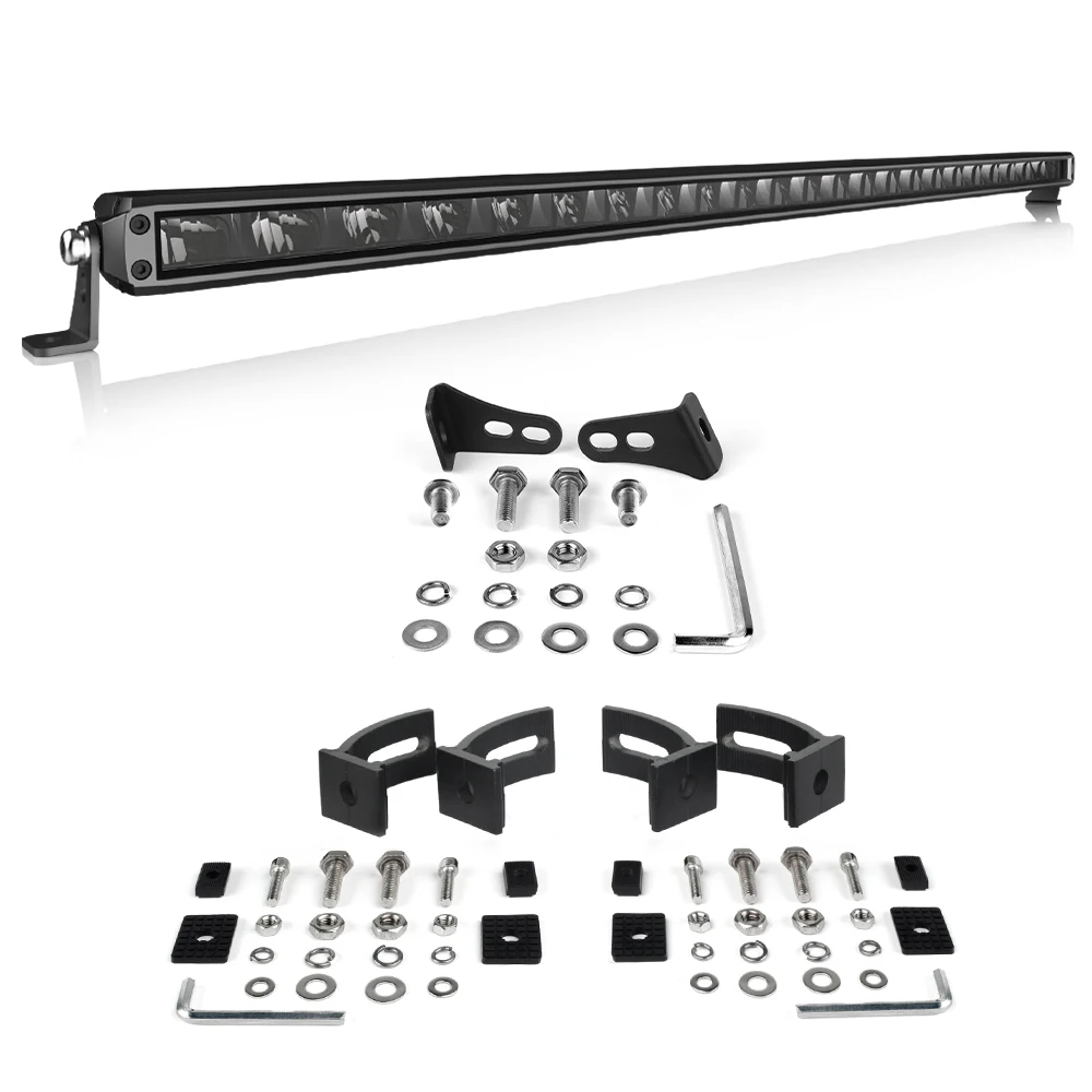 OGA Single Row 20/30/40/52 Inch LED Light Bar 15W 9-36V White&Amber Dual Color Half Convex Reflector Offroad Light for ATV SUV
OGA Single Row 20/30/40/52 Inch LED Light Bar 15W 9-36V White&Amber Dual Color Half Convex Reflector Offroad Light for ATV SUV