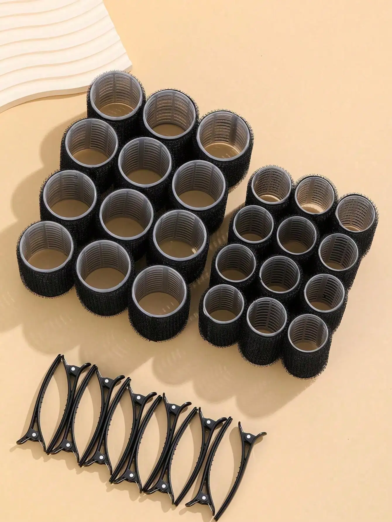 36Pcs/Set Self-Grip Rollers Kit With 24Rollers And 12Clips, Salon Quality Curlers For Diy Hairstyling, Heatless Rollers,Curly Hair,Hair Rollers,Hair Curler,Heatless Curl,Heatless Curls,Hair Curlers,Rollers,Hair Curl,Rollers For Hair,Curly Hair Tools,Hair
36Pcs/Set Self-Grip Rollers Kit With 24Rollers And 12Clips, Salon Quality Curlers For Diy Hairstyling, Heatless Rollers,Curly Hair,Hair Rollers,Hair Curler,Heatless Curl,Heatless Curls,Hair Curlers,Rollers,Hair Curl,Rollers For Hair,Curly Hair Tools,Hair