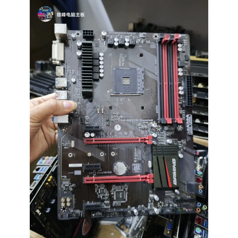 Used ATX Motherboard for GIGABYTE GA-AB350-Gaming AM4 B350 DDR4 M.2 HDMI DVI USB3.1 Gen2
Used ATX Motherboard for GIGABYTE GA-AB350-Gaming AM4 B350 DDR4 M.2 HDMI DVI USB3.1 Gen2