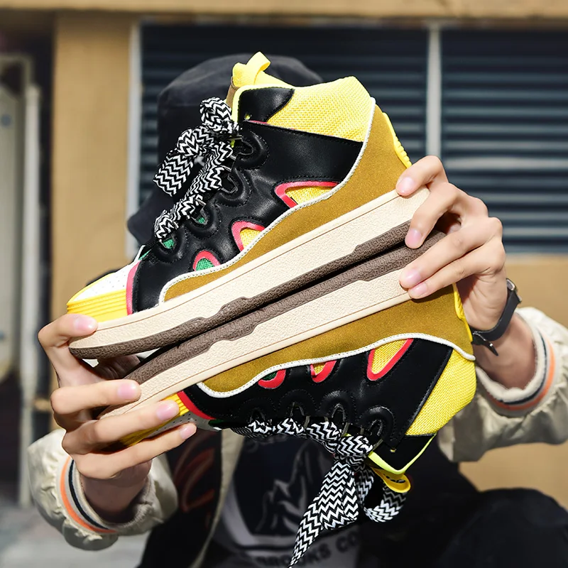 Men's Shoes 2025 New Autumn Trendy Brand Torre Men's Thick Sole Increased Casual Flow Reflective Sports Running Trendy Shoes
Men's Shoes 2025 New Autumn Trendy Brand Torre Men's Thick Sole Increased Casual Flow Reflective Sports Running Trendy Shoes