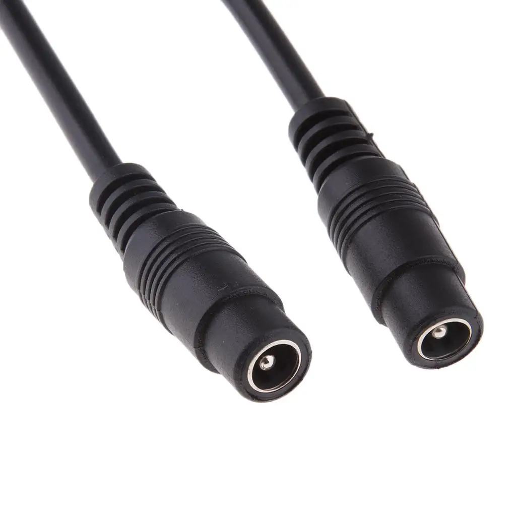 CCTV Cameras Connector Cable 5.5x2.5mm to 5.5x2.1mm Male Female DC Power Cord for DVR NVR Equipment
CCTV Cameras Connector Cable 5.5x2.5mm to 5.5x2.1mm Male Female DC Power Cord for DVR NVR Equipment