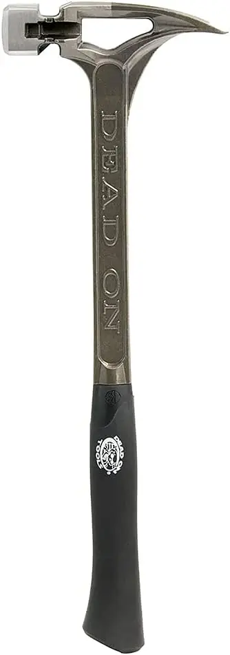 22-Ounce 18-Inch Smooth Face Steel Hammer with Vibration Reduction and Magnetic Nail Set
22-Ounce 18-Inch Smooth Face Steel Hammer with Vibration Reduction and Magnetic Nail Set